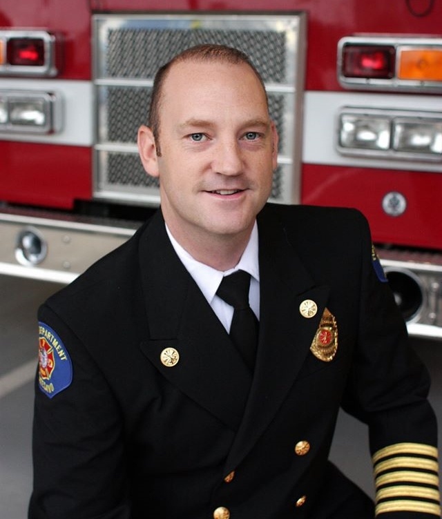 Fire Chief Corey Rux
